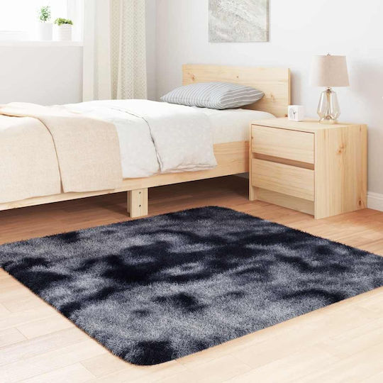 vidaXL Antiderapant Covor Rectangular Shaggy Gri închis