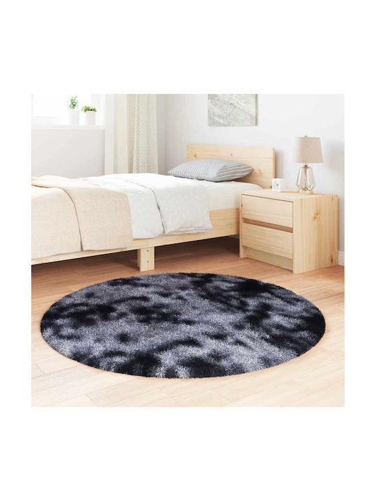 vidaXL Anti-slip Rug Rectangular Shaggy Dark Gray