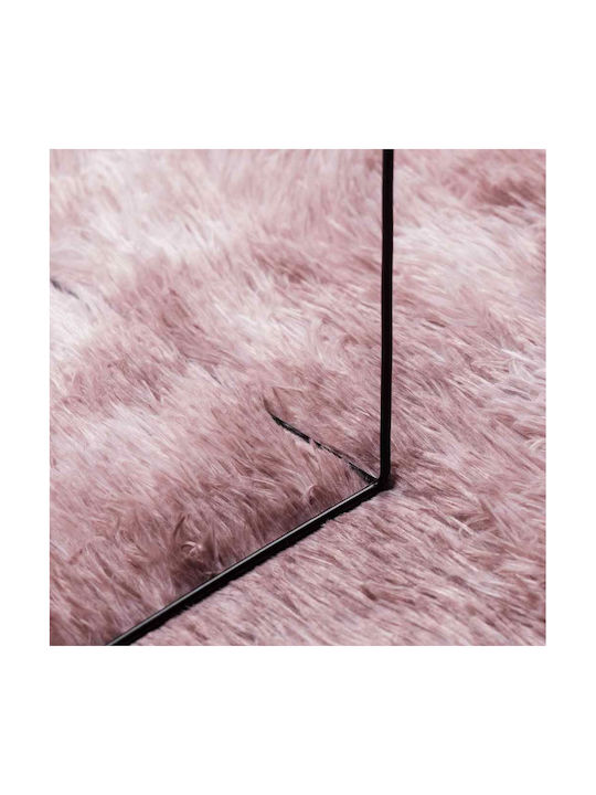 vidaXL Αντιολισθητικό Χαλί Ορθογώνιο Shaggy Ροζ 240x340cm