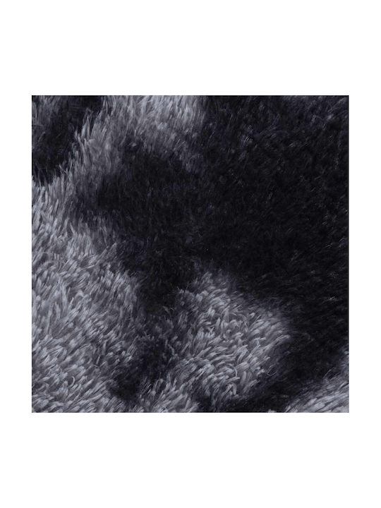 vidaXL Anti-slip Rug Rectangular Shaggy Dark Gray