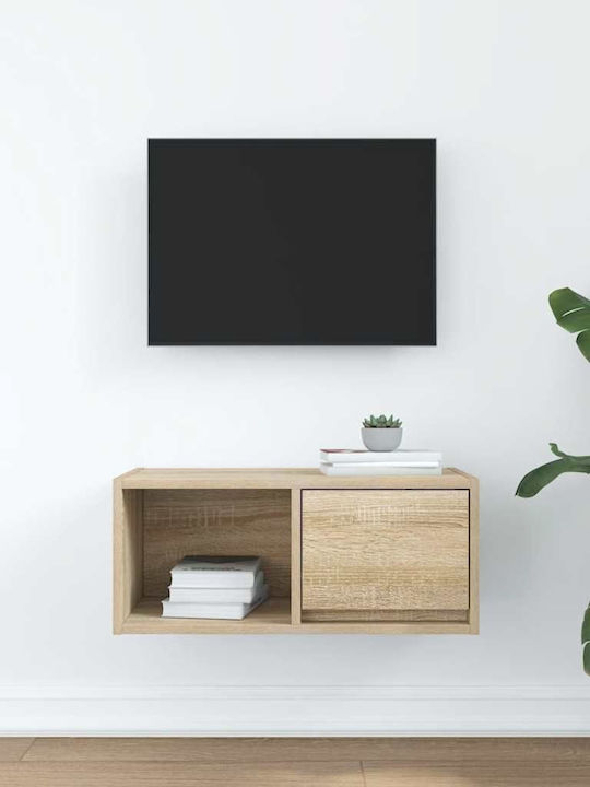 vidaXL TV Stand Brown 60x31x25.5cm