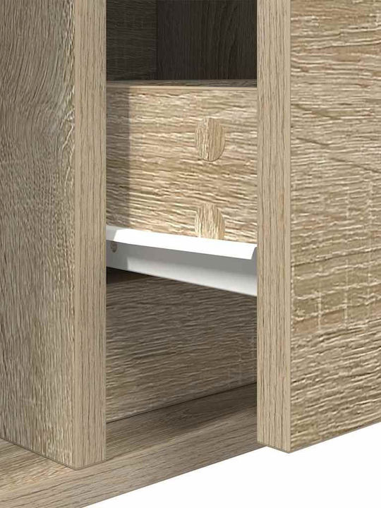 vidaXL TV Stand Brown 60x31x25.5cm