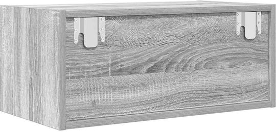 TV-Ständer Grau M60xP31xH25.5cm