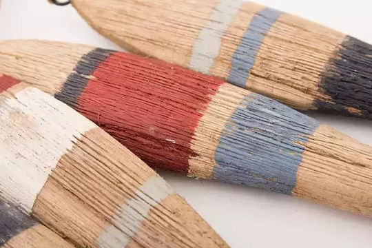 Batela Κρεμαστό Διακοσμητικό από Ξύλο 20x20cm