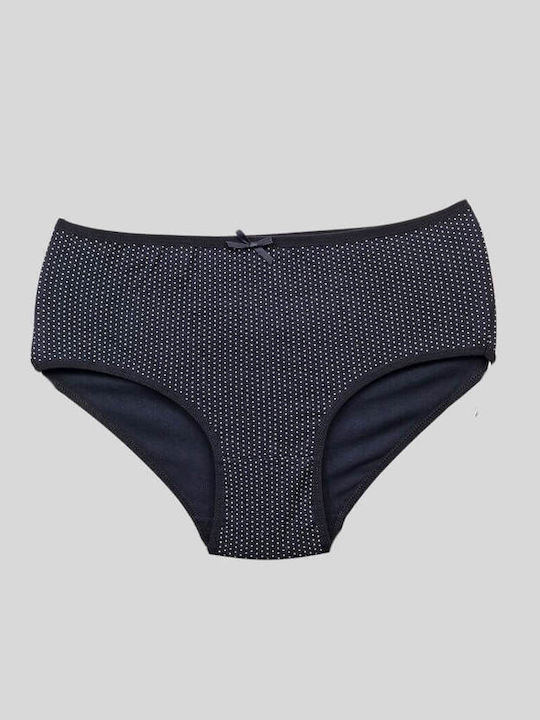 R1003 Βαμβακερά Γυναικεία Slip 3Pack Πολύχρωμο