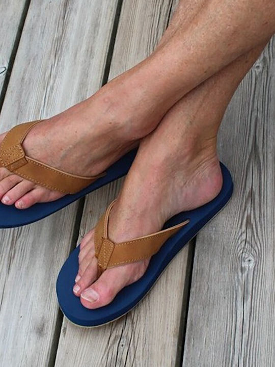 Cool Men's Flip Flops Blue