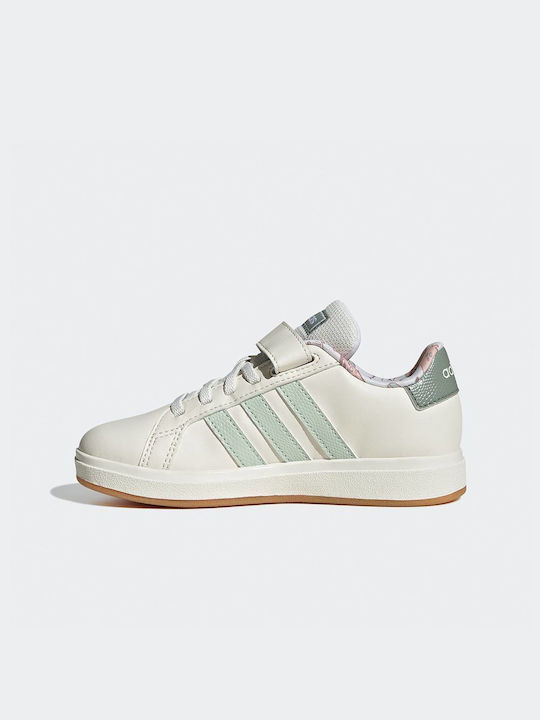 adidas Grand Court El C Λευκά