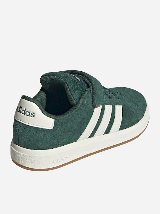 Grand Court 00s Kinder Sneakers mit Klettverschluss Grün