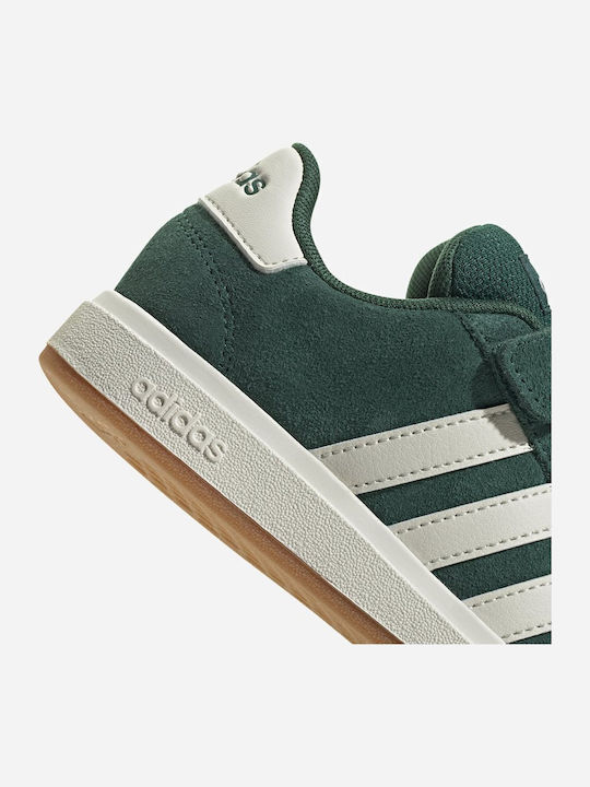 Grand Court 00s Kinder Sneakers mit Klettverschluss Grün