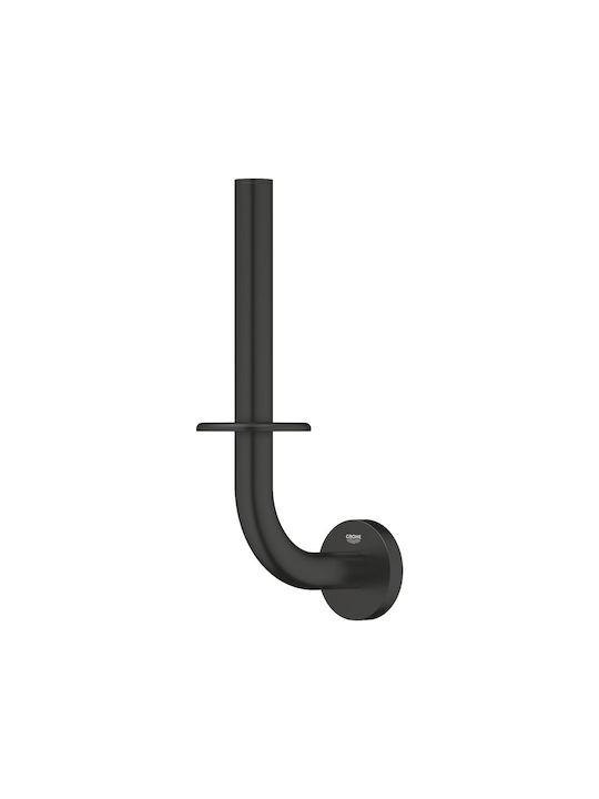 Grohe Essentials Χαρτοθήκη Μαύρη 4067393021902