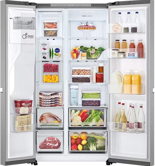 LG Хладилник Гардероб 641лт В179xШ91.3xД73.5см. Inox GSLC41PYPE
