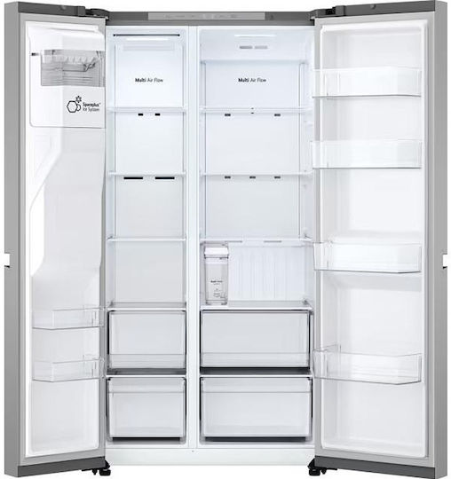 LG Хладилник Гардероб 641лт В179xШ91.3xД73.5см. Inox GSLC41PYPE