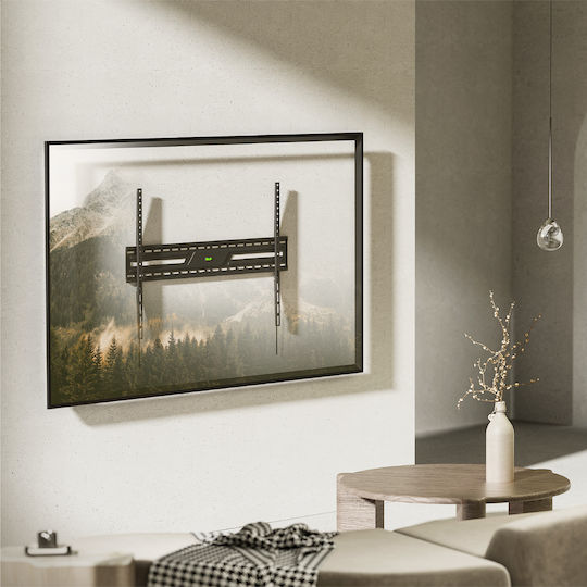 Powertech PT-1369 Wandhalterung für Fernseher bis 100" und 75kg Silber