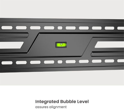 Powertech PT-1369 Wandhalterung für Fernseher bis 100" und 75kg Silber