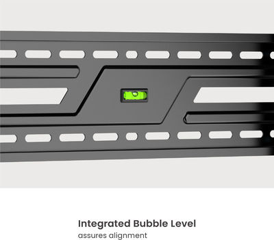 Powertech PT-1370 Wandhalterung für Fernseher bis 86" und 75kg Schwarz