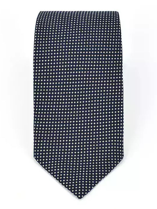 Monte Napoleone Men's Tie Silk in Blue Color