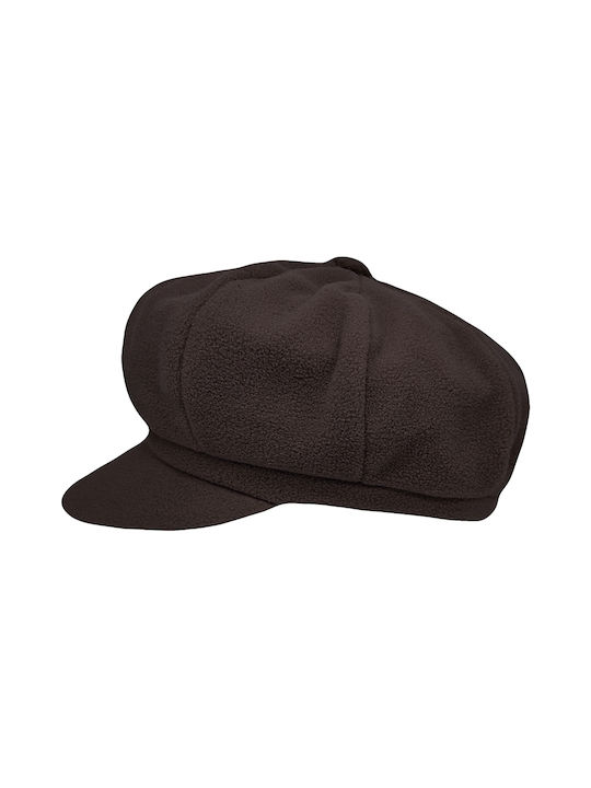 Brims and Trims Fleece Women's Cap Brown