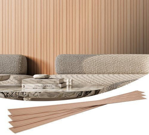 Vevor Ηχοαπορροφητικό Πάνελ (8τμχ) 96cm x 6cm σε Γκρι Χρώμα