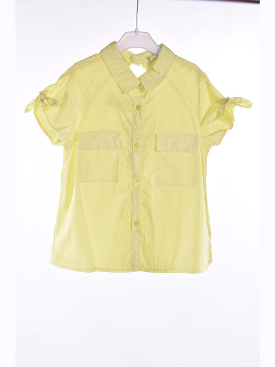 Mayoral Kids Shirt Yellow