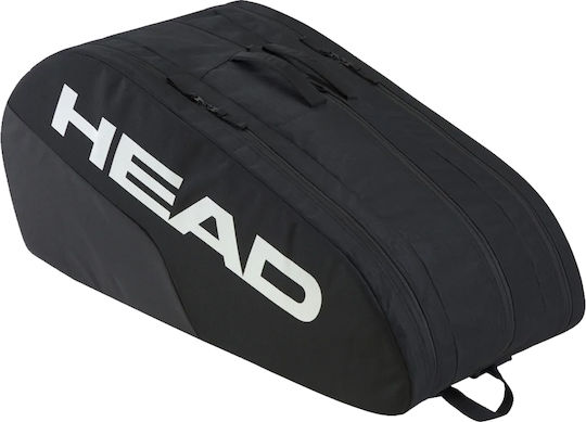 Head Base Tennis Tasche Rucksack Tennis 9 Schläger Schwarz