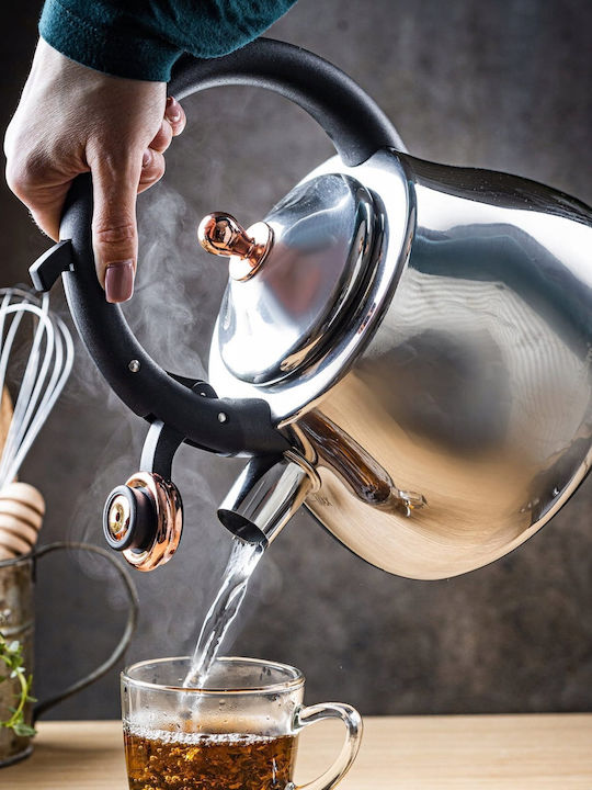 Klausberg Βραστήρας Ανοξείδωτος Γκρι 2800ml