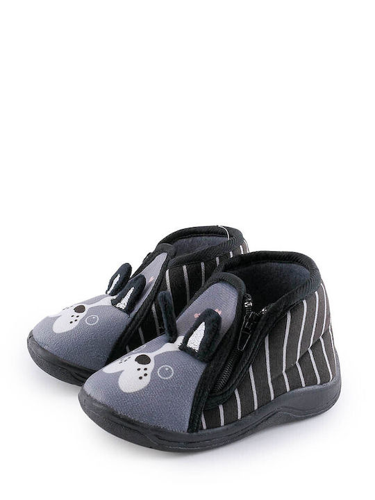 Love4shoes Kids Slippers Gray