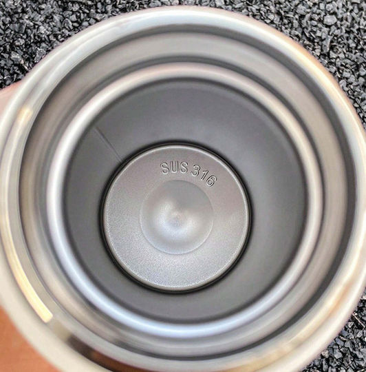 Pahar Termos Din Oțel Inoxidabil / Plastic 650ml Violet