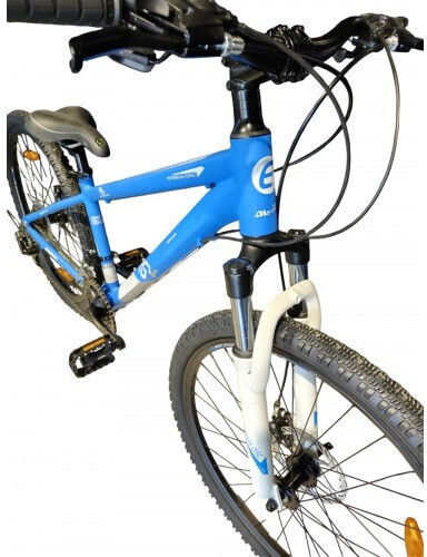 Energy Enigma 26" 2025 Μπλε Mountain Bike με Ταχύτητες και Μηχανικά Δισκόφρενα