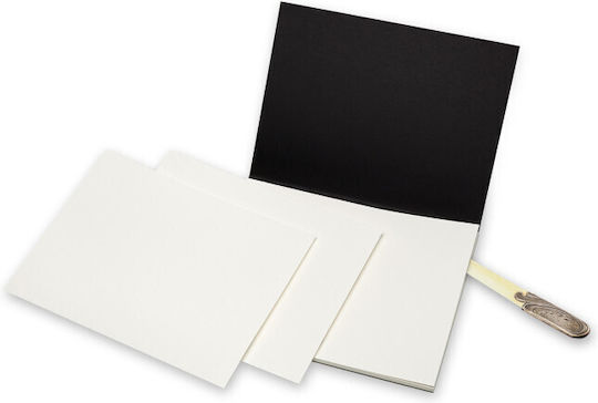 Moleskine Notizbuch A4 mit leeren Seiten Schwarz