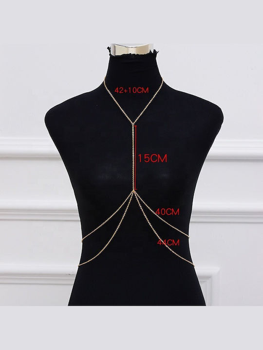 Hair Duty Chain Body Gold-plated