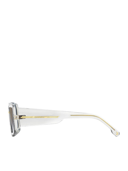 Carrera Unisex Γυαλιά Ηλίου με Διάφανο Κοκκάλινο Σκελετό και Γκρι Φακό VICTORY C 12/S REJ/FQ