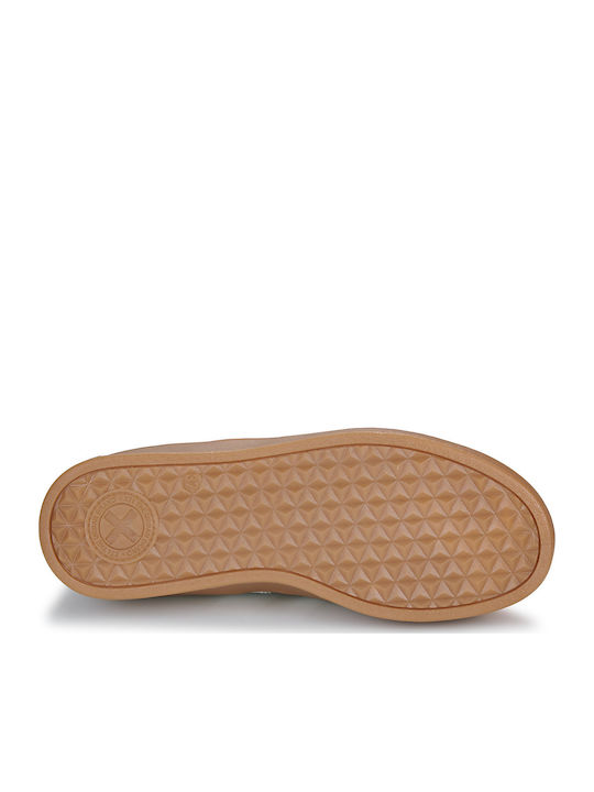 Damen Flatforms Sneakers Gold
