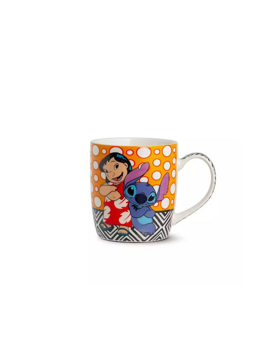 Egan Italy Lilo&Stitch Κούπα από Πορσελάνη Πολύχρωμη 360ml
