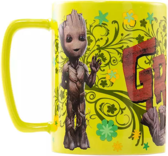 Pyramid International Galaxy Ceramic Mug Yellow 440ml
