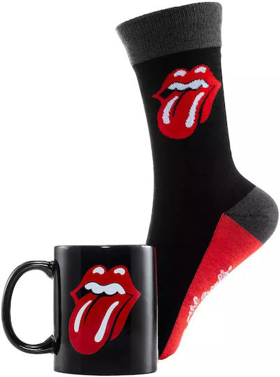 Pyramid International Gift Tin Rolling Stones Cană Ceramică Neagră 315ml