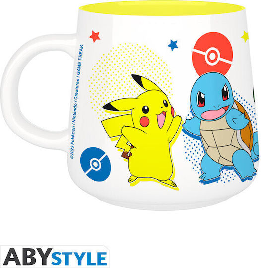 Pokemon Breakfast Set Mug + Bowl Pikachu & Kanto Starters