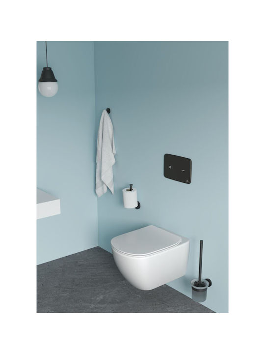 Ideal Standard Iom Single Wall-Mounted Bathroom Hook Black A9115XG