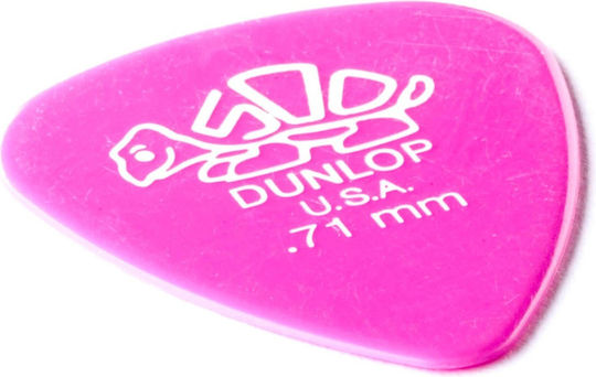 Dunlop Πένα Κιθάρας Delrin 500 Pick Πάχους 0.71mm Συσκευασία 1τμχ