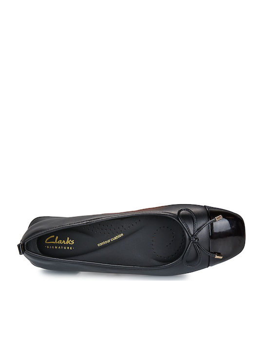 Ballet Flats Multicolor Γυναικείες Μπαλαρίνες σε Μαύρο Χρώμα