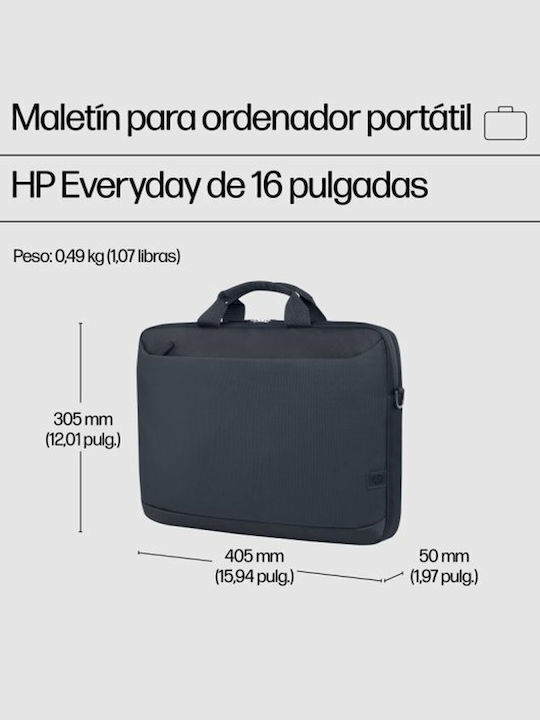 HP Everyday 16'' Laptop Briefcase Black