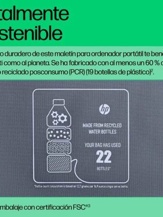 HP Everyday 16'' Laptop Briefcase Black