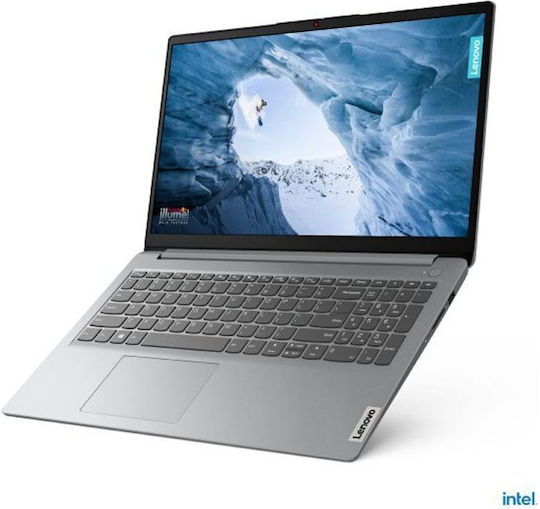 Lenovo IdeaPad 1 15IJL7 15.6" IPS FHD (Celeron Dual Core-N4500/8GB/512GB SSD/W11 Home) Gri Cloud (Tastatură GR)