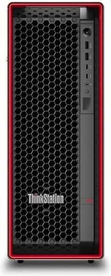 Lenovo Thinkstation P5 Intel Xeon W W3-2435 32 Gb Ddr5-sdram 1 Tb Ssd Windows 11 Pro Workstations Tower Workstation Black Red