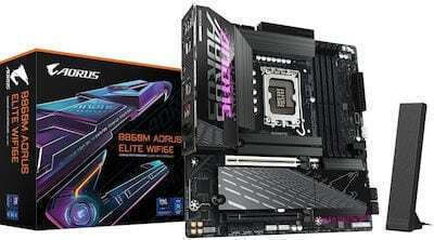 Gigabyte B860M Aorus Elite WIFI6E Motherboard Micro ATX με Intel 1851 Socket