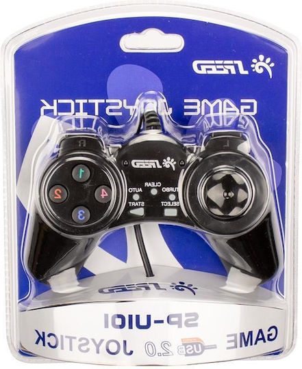 Tele SPU-101 Wired Gamepad for PC Black