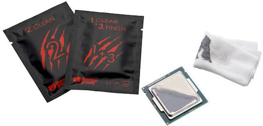 Thermal Grizzly Grizzly Tg Cleaning Wipes For Cpu 10ps (tg-cw-10)