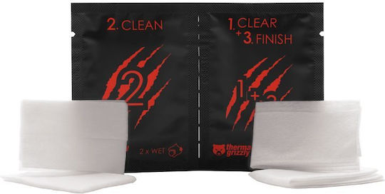 Thermal Grizzly Grizzly Tg Cleaning Wipes For Cpu 10ps (tg-cw-10)