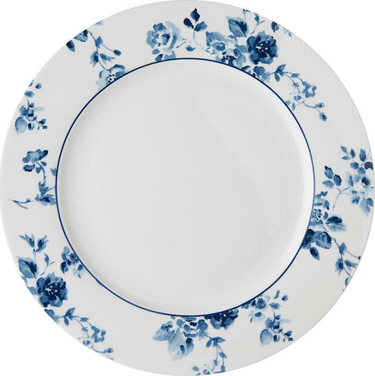 Laura Ashley Blueprint Πιάτο Ρηχό από Πορσελάνη με Διάμετρο 23cm