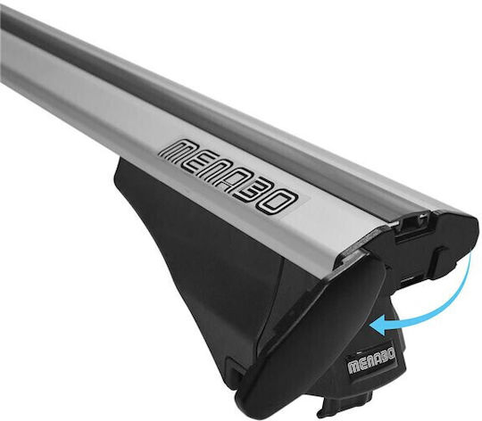 Bare Transversale Menabo Leopard Silver XL pentru BMW Seria 5 F11 Touring 2013-2016