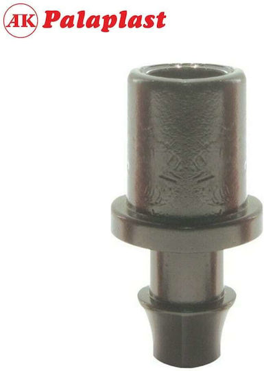 Palaplast 3054/0006 Soclu 100τμχ 6mm 100pcs Negru